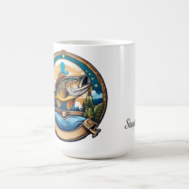 Mug Trophy Bass Bondissant Pour Le Dîner (Centre)