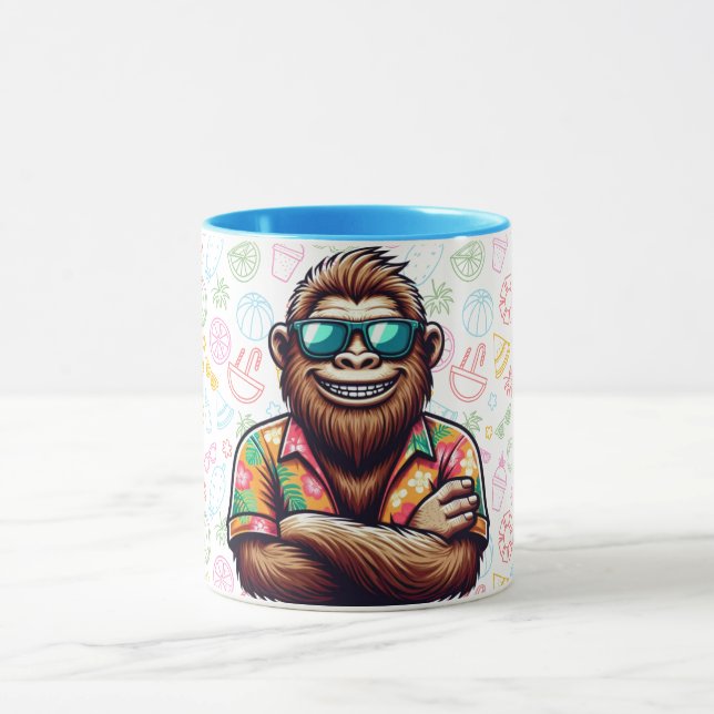 Mug Tropical/beach yeti/bigfoot (Centre)