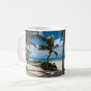 Mug Tropical Beaches   Anguilla Beach, Palm Tree