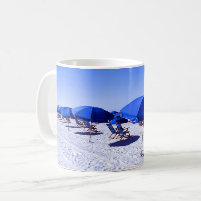 Mug Tropical Beaches | Clearwater, Florida (Devant gauche)