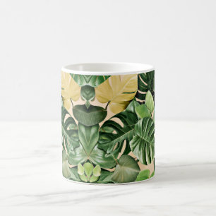 Mug Tropical/hawaïen/feuille