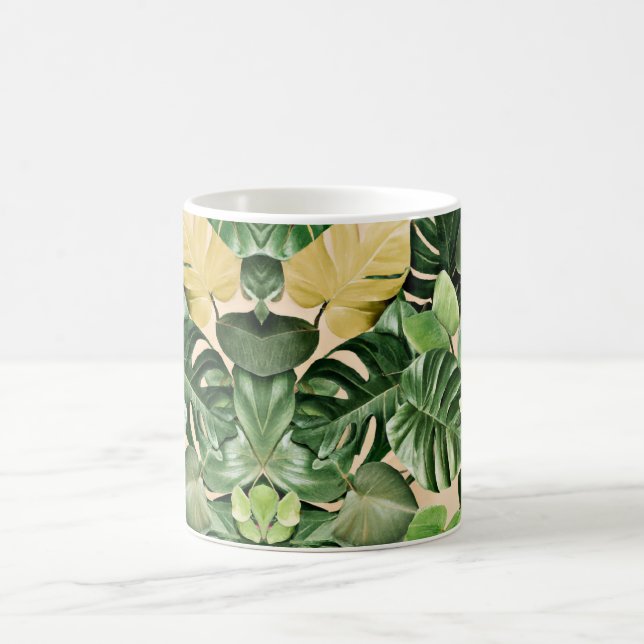 Mug Tropical/hawaïen/feuille (Centre)