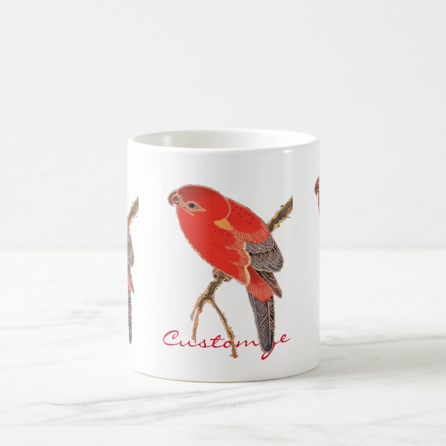 Mug Tropical Red Parrot Thunder_Cove Classic (Centre)