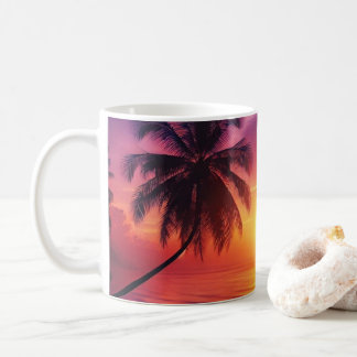 Mug Tropical Sunset Paradise - Ocean View Cadeau