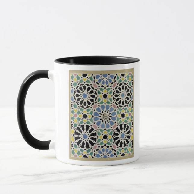 Mug Trottoir de mosaïque à Alhambra, 'de l'Arabe (Gauche)
