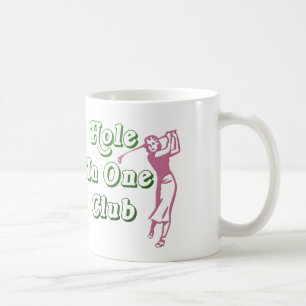 Mug Trou du golf des femmes personnalisées en un