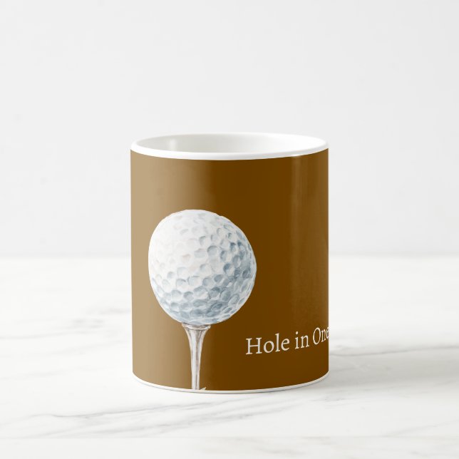 Mug Trou en un de balle de golf (Centre)