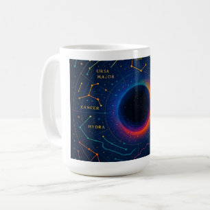 Mug Trou Noir Cosmique & Constellations Art - Céleste