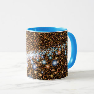 Mug Trou noir d'Andromède, étoiles bleues - Concept d'
