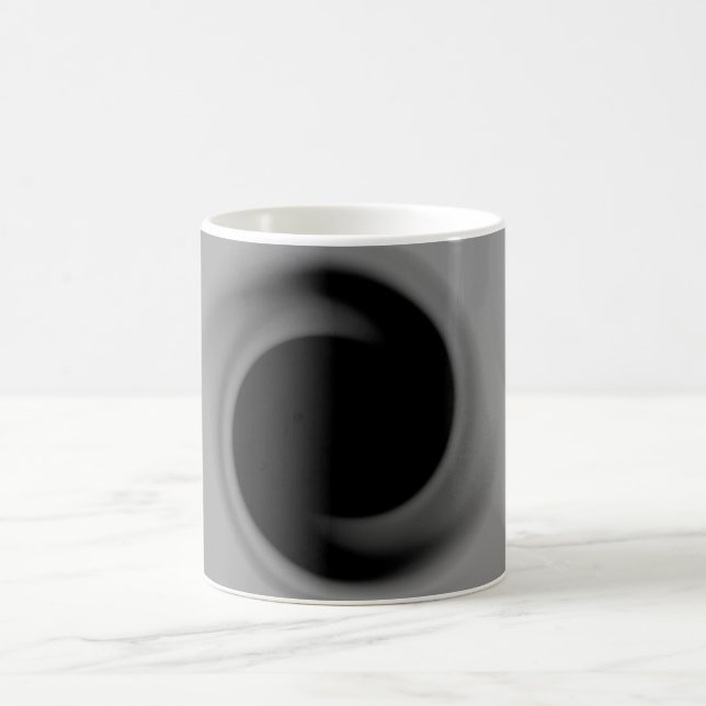 Mug Trou noir pivotant gris (Centre)