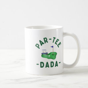 Mug Trou Par Tee Dada Dans Un Parent De Golf Qui Corre