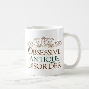 Mug Trouble antique obsessionnel