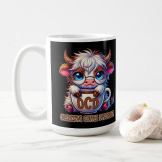 Mug Trouble de dépendance au café obsessionnel