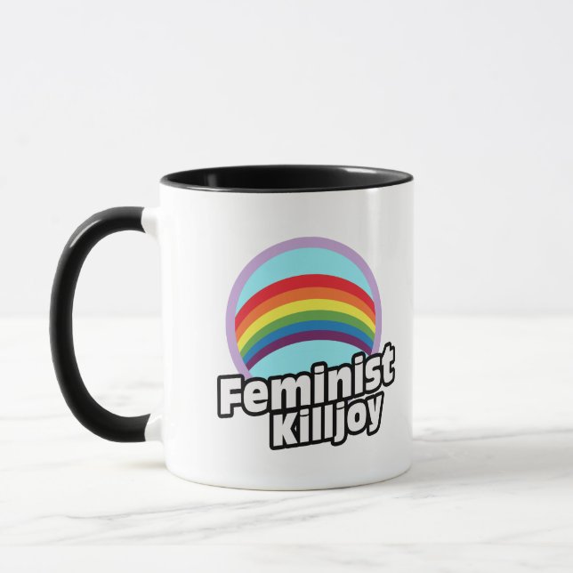 Mug Trouble-fête féministe - trouble-fête (Gauche)