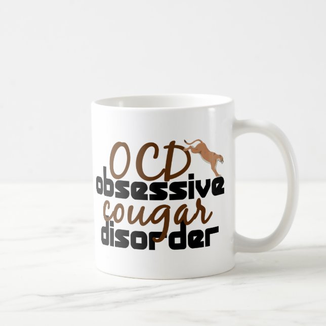 Mug Trouble obsessionnel du cougar (Droite)