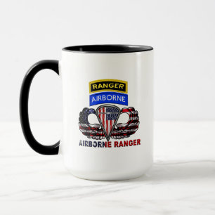 Mug Troupes aéroportées Ranger Paratrooper