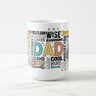 Mug Trousse à outils pour papa : Construite avec amour