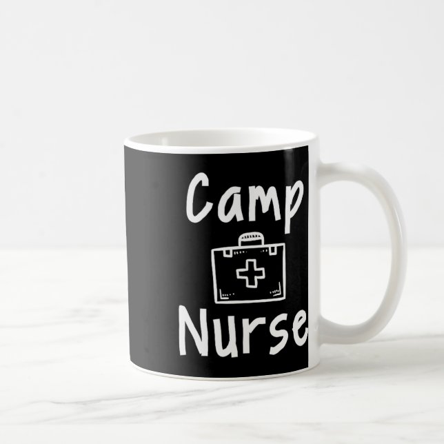 Mug Trousse de premiers soins pour infirmière de camp  (Droite)