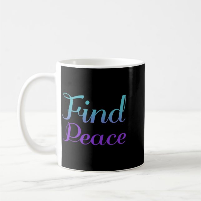 Mug Trouver la sensibilisation à la prévention de la p (Gauche)