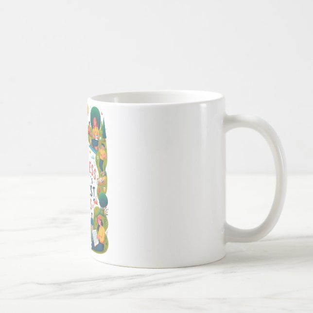Mug Trouver le bonheur dans les choses les plus simple (Droite)