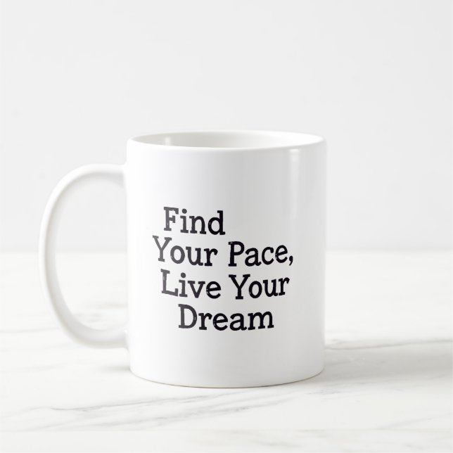 Mug Trouvez votre rythme (Gauche)