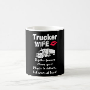Mug Truckers Femme Amour Camion Conducteur Truckers Id