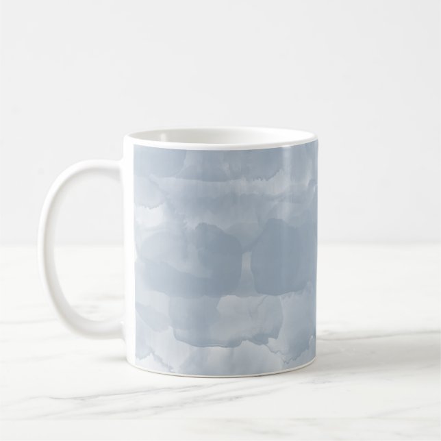 Mug Trucs de pinceau bleu foncé (Gauche)