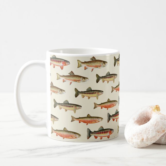 Mug Truite à Gogo Crème Pêche (Avec donut)