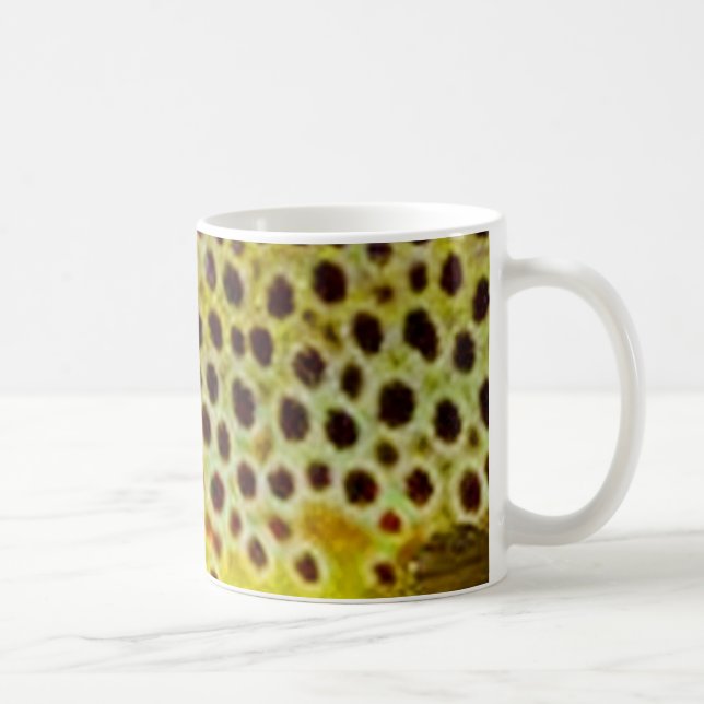 Mug Truite Brown par PatternWear© (Droite)