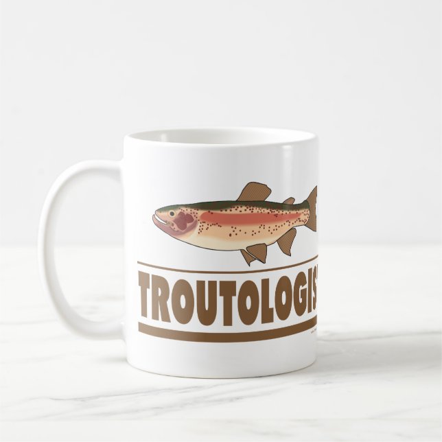 Mug Truite humoristique (Gauche)