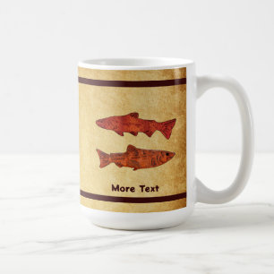 Mug Truite rustique