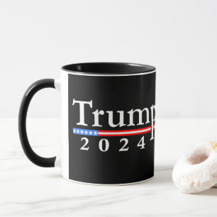 Mug Trump 2024 Classique Noir et Rouge