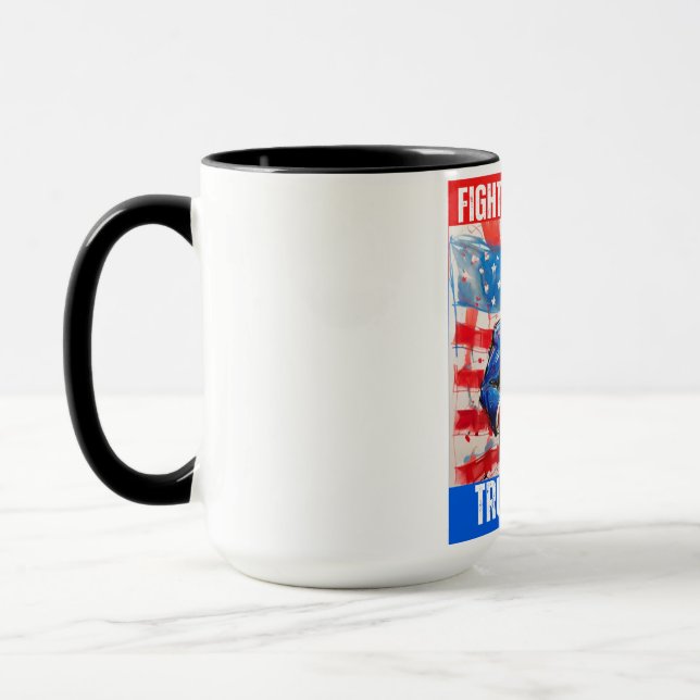 MUG TRUMP 2024 COMBAT (Gauche)