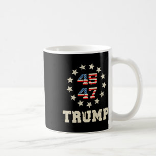 Mug Trump 2024 - Drapeau (à l'arrière) Reprendre l'Amé