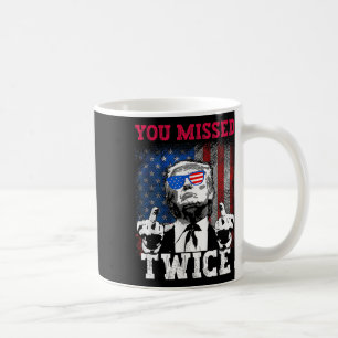 Mug Trump 2024 Drapeau américain que vous avez manqué 