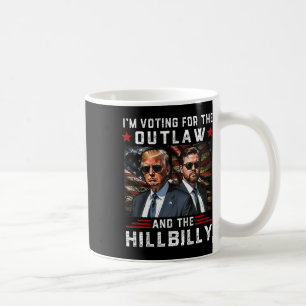 Mug Trump 2024 Drapeau hors-la-loi Hillbilly J.d.vance