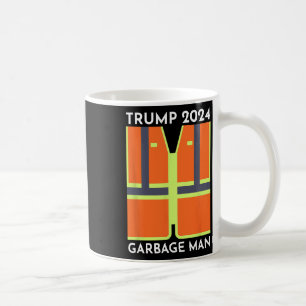 Mug Trump 2024 Garbage Man Funny Garbage Patriots Supp