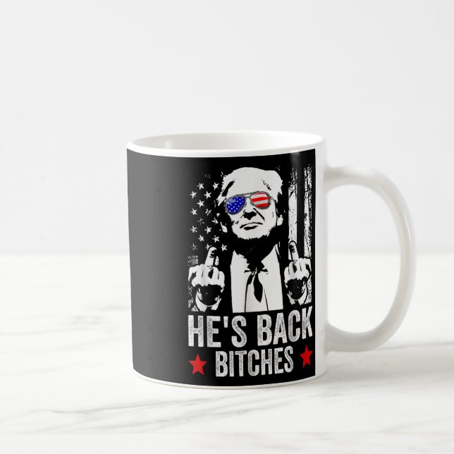 Mug Trump 2024 Hes Back Es Trump 2025 (Droite)