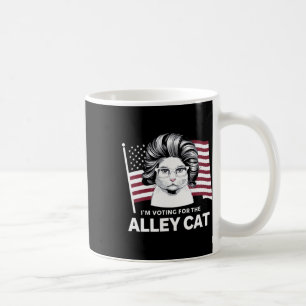 Mug Trump 2024 Je vote pour le républicain chat de rue