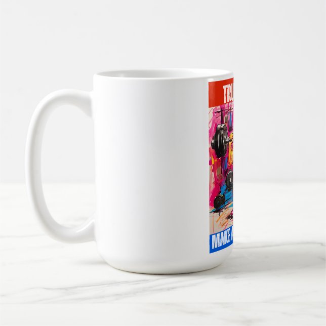 MUG TRUMP 2024 RENDRE L'AMÉRIQUE FORTE (Gauche)