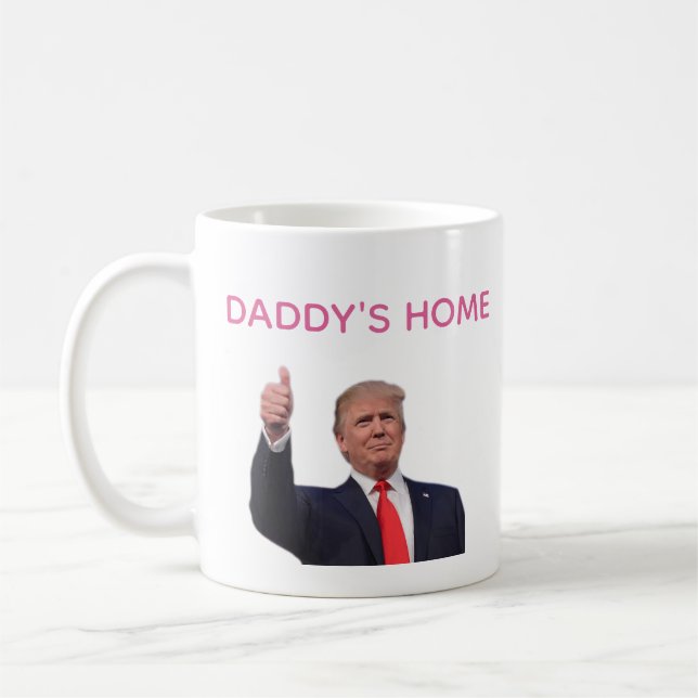 Mug Trump 2024 Reprendre l'Amérique à la maison de pap (Gauche)