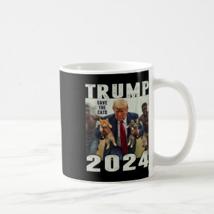 Mug Trump 2024 Sauver Les Chats Dit Débat