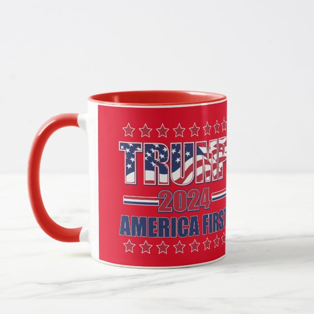Mug Trump 2024 Sauvez l'Amérique (Gauche)
