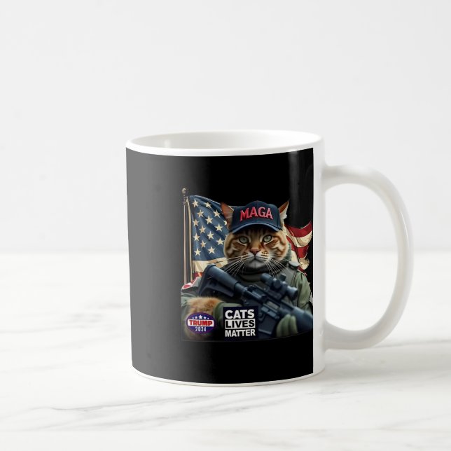 Mug Trump 2024 vies de chats problème  (Droite)