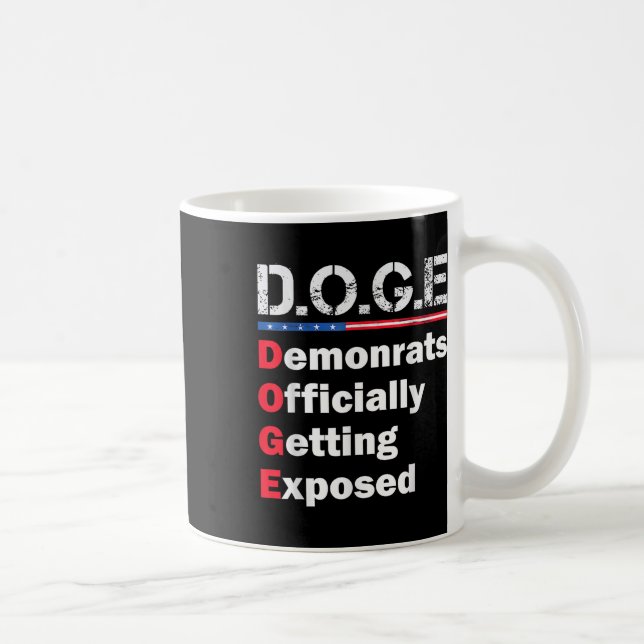 Mug Trump 2025 : Démocrate officiellement exposé (Droite)