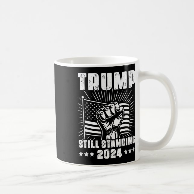 Mug Trump 2025 Drapeau Américain Encore Debout Donald  (Droite)