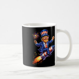 Mug Trump 2025 Joyeux 4 Juillet Trump Drapeau Américai