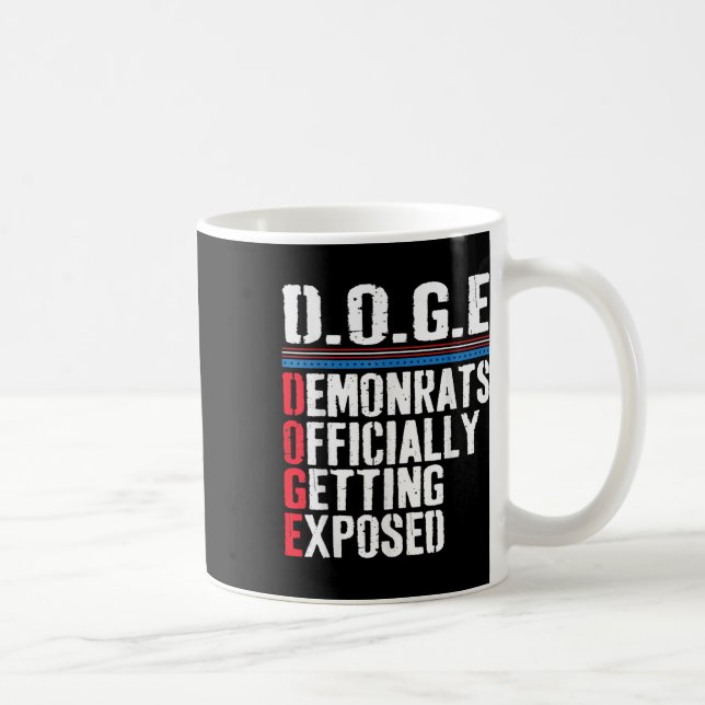 Mug Trump 2025 : un démocrate officiellement exposé (Droite)