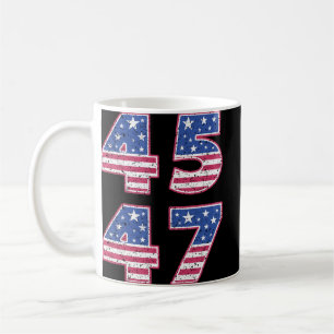 Mug Trump 2025 Vintage - Classic Fit, Crew Nec Tri-Bl