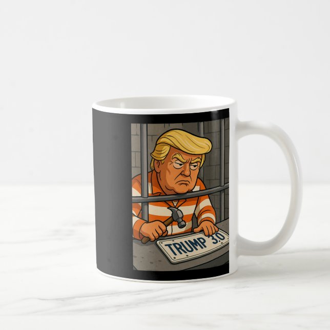 Mug Trump 3.0 Concepteur de plaques de licence 1 (Droite)